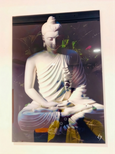 Buddha artwork panel