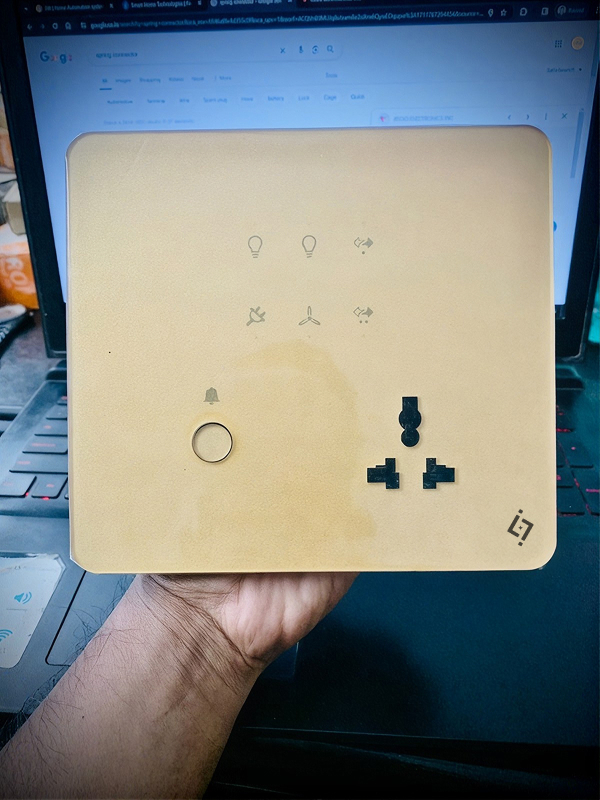 Champagne square panel